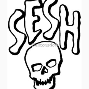 Team Sesh Music Label Scoop T-Shirt - Image 4